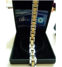 Germanium Carbide Golden color Tungsten Bracelet Health magnetic men bracelet Couple bracelet japan design